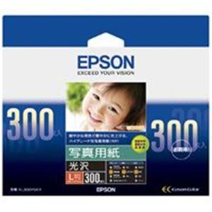 (業務用30セット)　エプソン　EPSON　光沢　L判　KL300PSKR　写真用紙　300枚