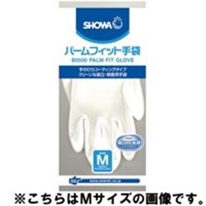(業務用100セット)　ショーワ　パームフィット手袋　白　B0500　L