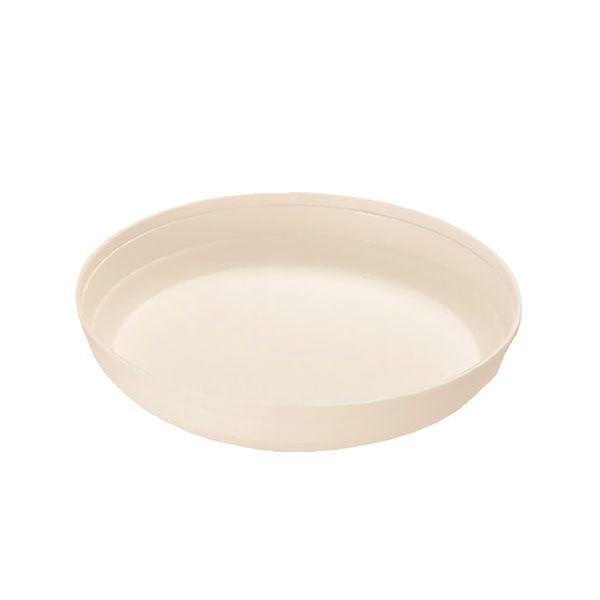 (まとめ) プラスチック製 植木鉢受け皿 〔ホワイト 5号〕 ガーデニング 園芸 『カラーバリエ』 〔×240個セット〕