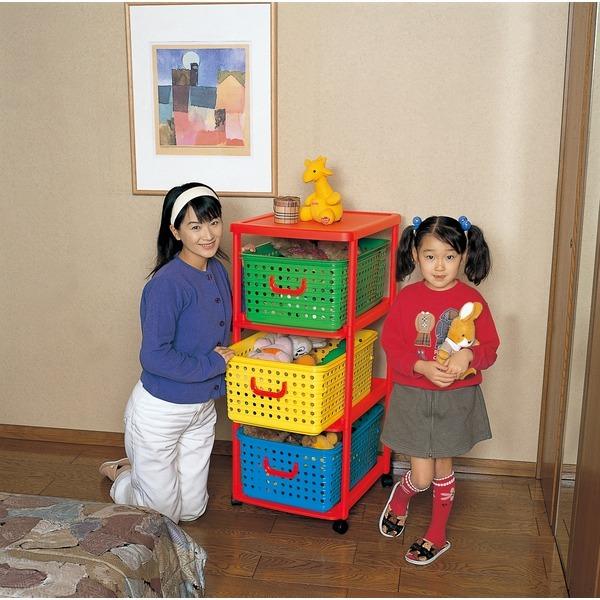 おもちゃ収納ラックラージサイズ幅103cm子ども用家具木製 収納ケース