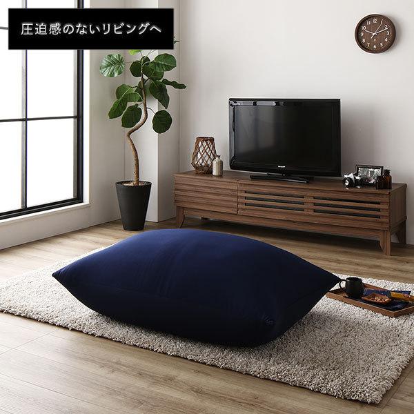 ビーズクッション 110cm×71cm 特大 ブラウン 日本製 吸水速乾 帯電防止 体圧分散 軽量 2WAY ソファー リビング〔代引不可〕|lowprice|13