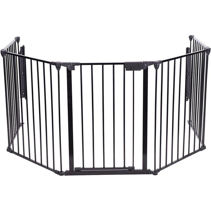 Cuku クークー 犬 柵 室内 ペットフェンス 置くだけ ペット ゲート 赤ちゃん 自立式 ペット柵 ベビーゲート ハースゲート xl 5 クークー 犬 柵 室内 ペットフェンス 置くだけ ペット ゲート 赤ちゃん 自立式 ペット柵 ベビーゲート ハースゲート xl