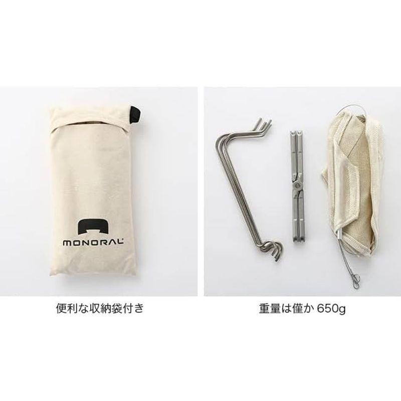 【新品】 モノラル MONORAL 焚き火台 ワイヤフレーム ライト MT-0016 【Z2302922582】(12410円)