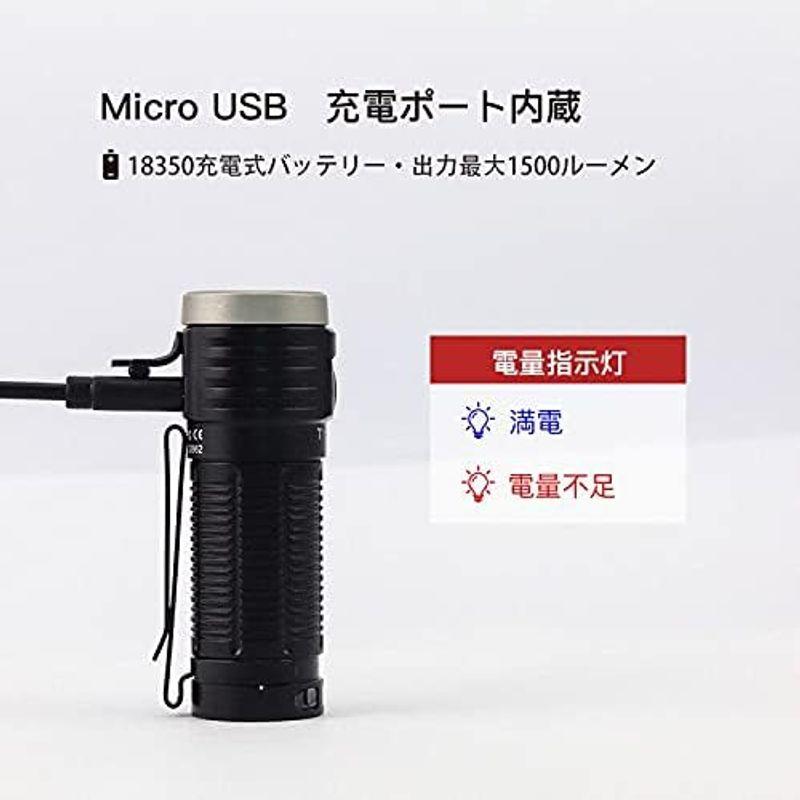 ThruNite (スルーナイト)T1 LEDハンディライト懐中電灯 EDC小型軽量 充電式 フラッシュライト CREE XHP50 LED スルーナイト T1 LEDハンディライト懐中電灯 EDC小型軽量 充電式 フラッシュライト CREE XHP50 LED ：