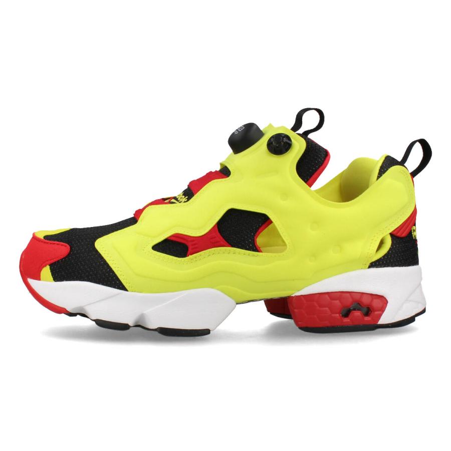 Reebok INSTAPUMP FURY 94 【CITRON】 リーボック インスタポンプフューリー 94 シトロン メンズ レディース BLACK/HYPER GREEN/RED/WHITE イエロー 100074910｜lowtex-plus｜04