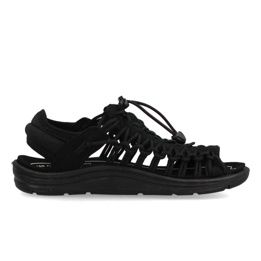 KEEN WOMEN UNEEK II OT キーン ユニーク ツー オーティー レディース サンダル BLACK/BLACK ブラック 1027297｜lowtex-plus｜05