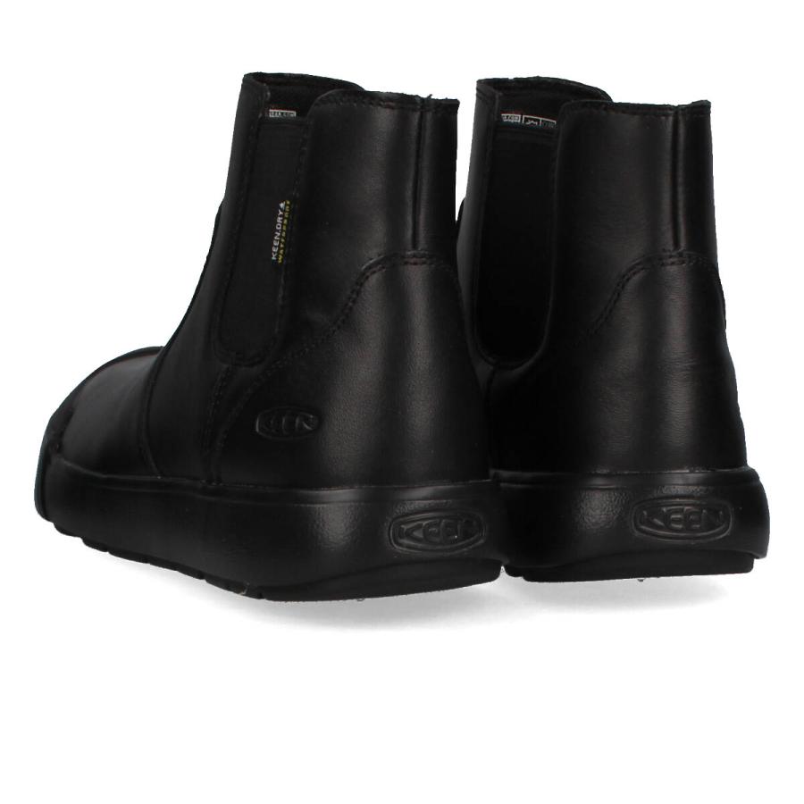 KEEN WOMEN ELENA CHELSEA WP キーン エレナ チェルシー ウォータープルーフ レディース BLACK/BLACK