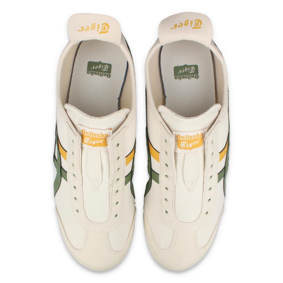 オニツカタイガー レザー スリッポン クリーム メキシコ66 24cm Onitsuka Tiger オニツカタイガー メキシコ66 スリッポン