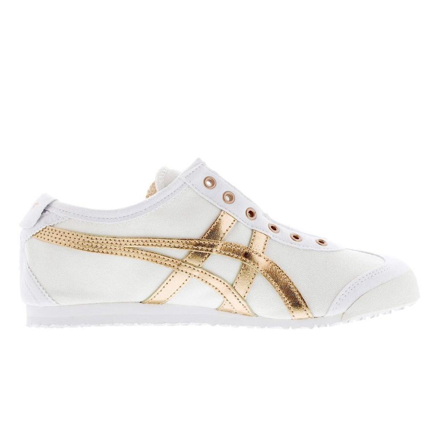 Onitsuka Tiger MEXICO 66 SLIP-ON オニツカタイガー メキシコ 66 スリッポン WHITE/ROSE GOLD 1183a962-100｜lowtex-plus｜05