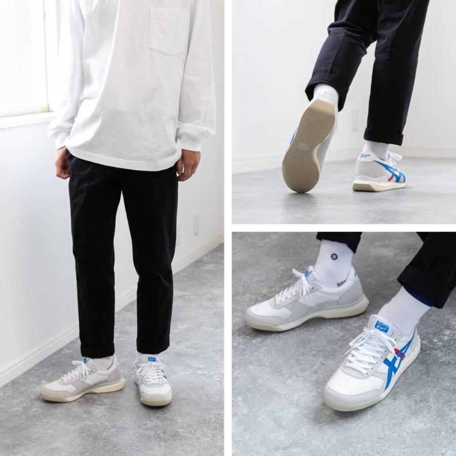 Onitsuka Tiger ULTIMATE 81 EX オニツカタイガー アルティメイト 81 EX WHITE/DIRECTOIRE BLUE 1183b510-101｜lowtex-plus｜07