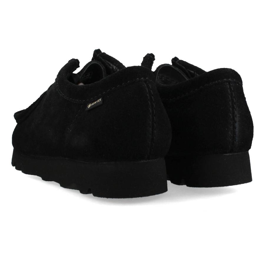 CLARKS WALLABEE GTX クラークス ワラビー ゴアテックス メンズ BLACK SUEDE ブラック 26149449｜lowtex-plus｜03