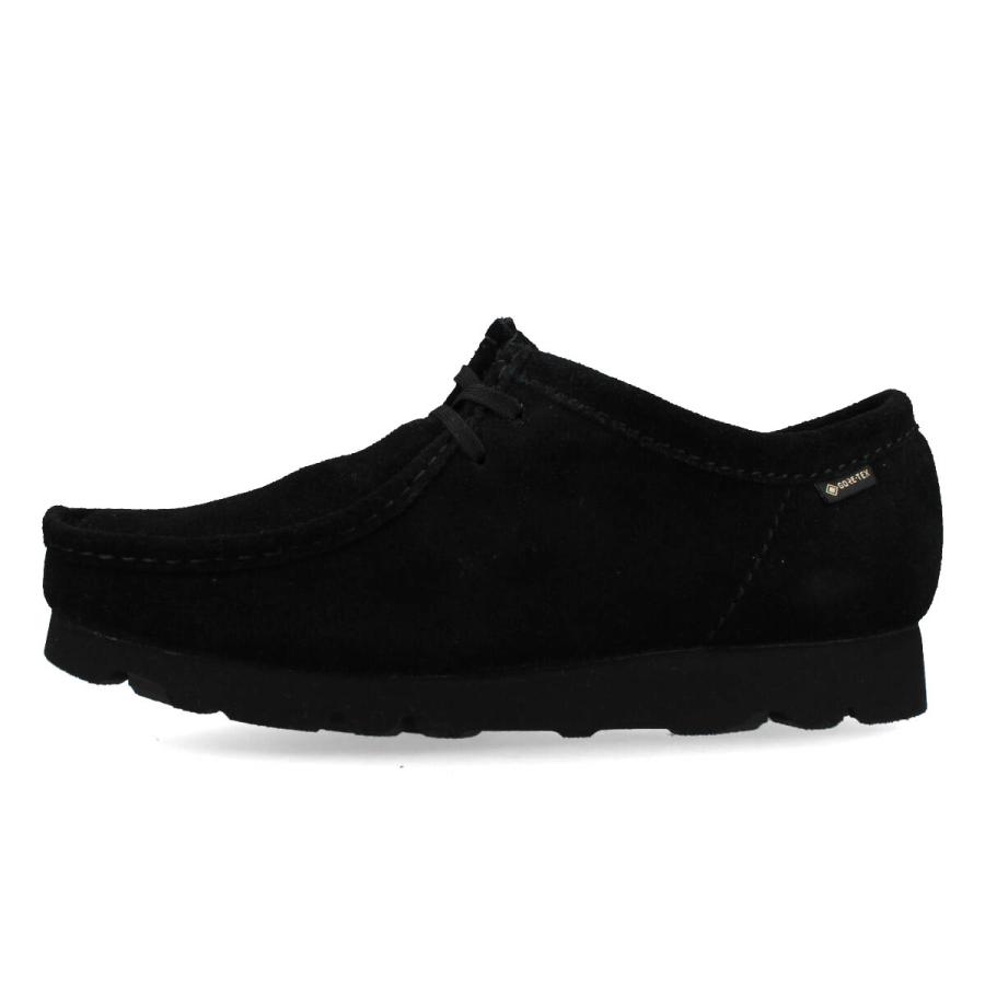 CLARKS WALLABEE GTX クラークス ワラビー ゴアテックス メンズ BLACK 