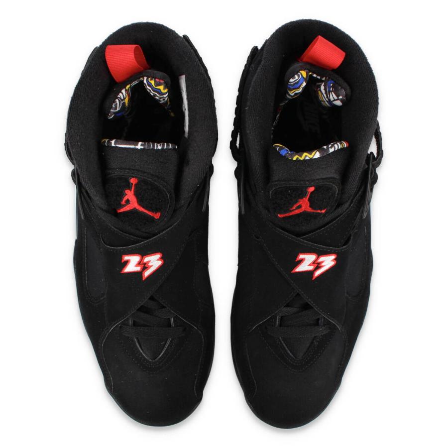 NIKE AIR JORDAN 8 RETRO ナイキ エア ジョーダン 8 レトロ メンズ BLACK/TRUE RED/WHITE ブラック 305381-062｜lowtex-plus｜02