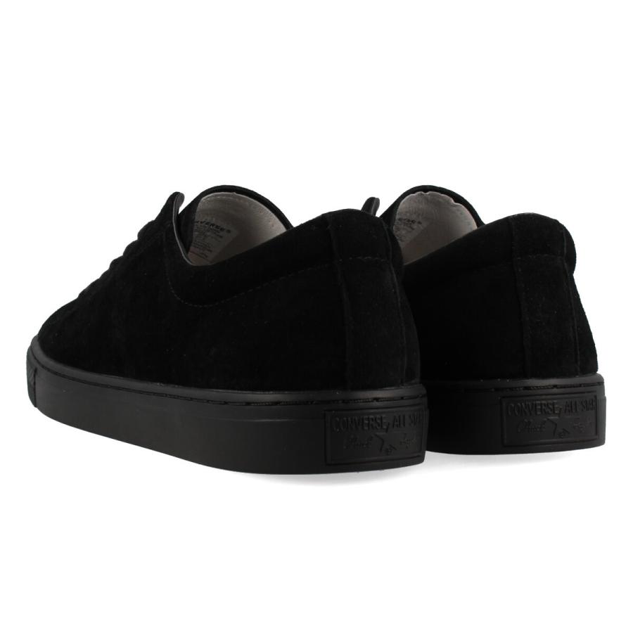 Converse all top star black suede