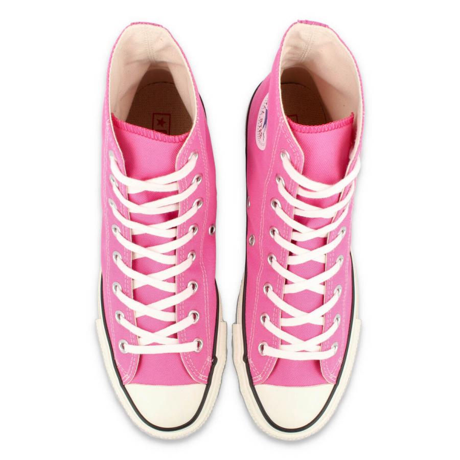 CONVERSE CANVAS ALL STAR J HI 【MADE IN JAPAN】【日本製】 コンバース キャンバス オールスター J HI PINK 31306580｜lowtex-plus｜02