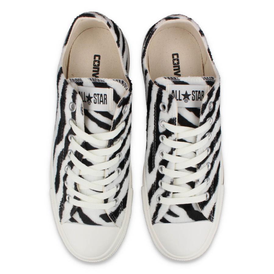 CONVERSE ALL STAR ZEBRAFUR OX コンバース オールスター ゼブラファー OX メンズ レディース OFF WHITE ホワイト 31310380｜lowtex-plus｜02