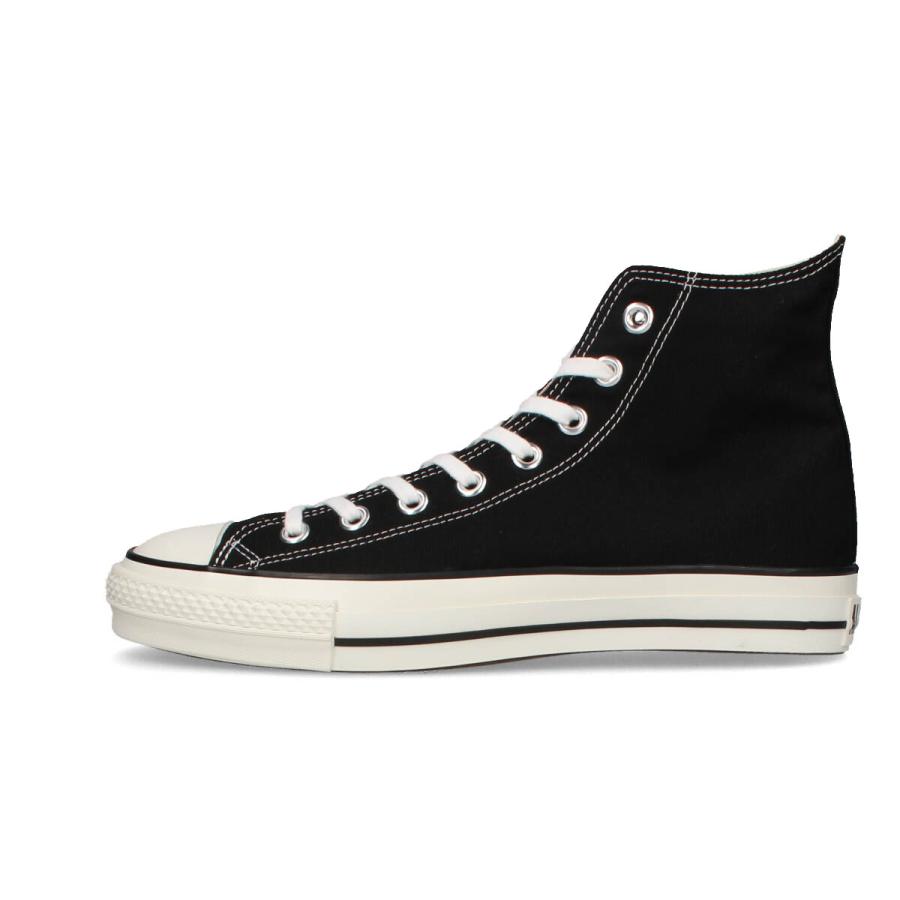 スニーカー メンズ レディース コンバース オールスター J HI ハイカット ブラック 黒 日本製 CONVERSE CANVAS ALL STAR J HI BLACK MADE IN JAPAN 32067961｜lowtex-plus｜04