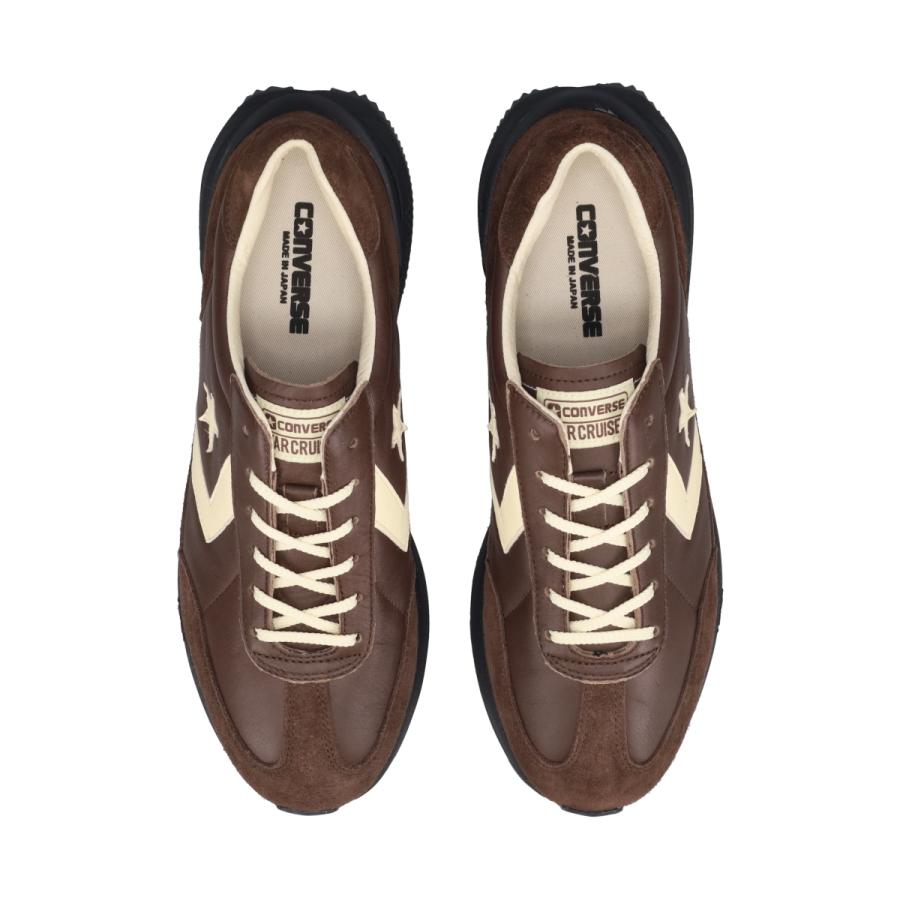 コンバース　スターファイヤー　SC J レザー　ブラウン　24cm CONVERSE（コンバース） CONVERSE STARFIRESC J LEATHER スター