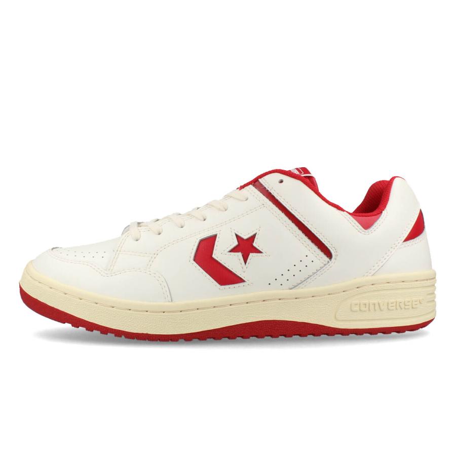 CONVERSE WEAPON CC OX コンバース ウエポン CC OX メンズ レディース WHITE/DARK RED ホワイト 34201801｜lowtex-plus｜04