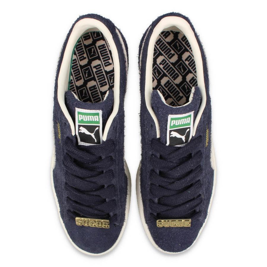 PUMA SUEDE FAT LACE プーマ スウェード ファットレース メンズ NEW NAVY/FROSTED IVORY ネイビー 393167-01｜lowtex-plus｜02