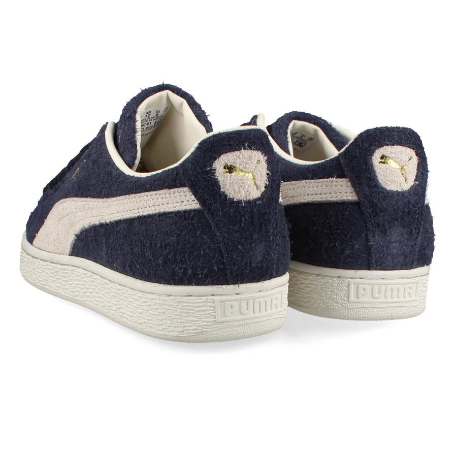 PUMA SUEDE FAT LACE プーマ スウェード ファットレース メンズ NEW NAVY/FROSTED IVORY ネイビー 393167-01｜lowtex-plus｜03