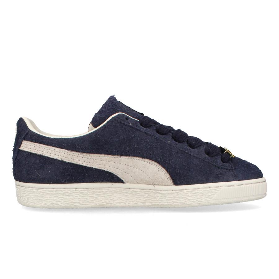 PUMA SUEDE FAT LACE プーマ スウェード ファットレース メンズ NEW NAVY/FROSTED IVORY ネイビー 393167-01｜lowtex-plus｜05