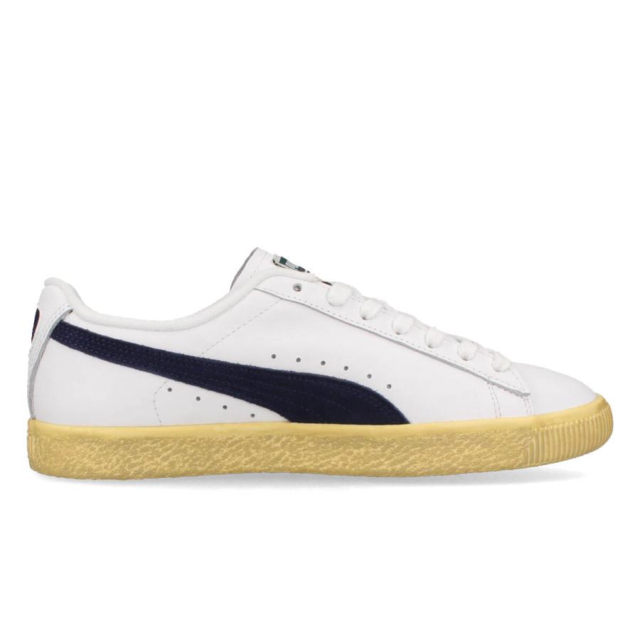 PUMA CLYDE VINTAGE プーマ クライド ヴィンテージ メンズ レディース WHITE/NAVY ホワイト 394687-01｜lowtex-plus｜05