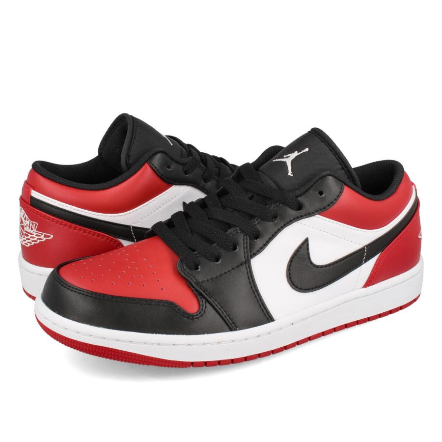 NIKE AIR JORDAN 1 LOW 【BRED TOE】 ナイキ エア ジョーダン 1 ロー WHITE/BLACK/UNIVERSITY  RED 553558-612 : 553558-612 : LOWTEX PLUS - 通販 - Yahoo!ショッピング