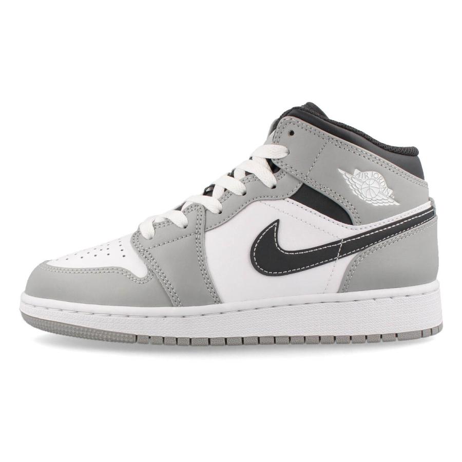 エア ジョーダン 1 NIKE AIR JORDAN MID GS ナイキ ミッド LIGHT SMOKE