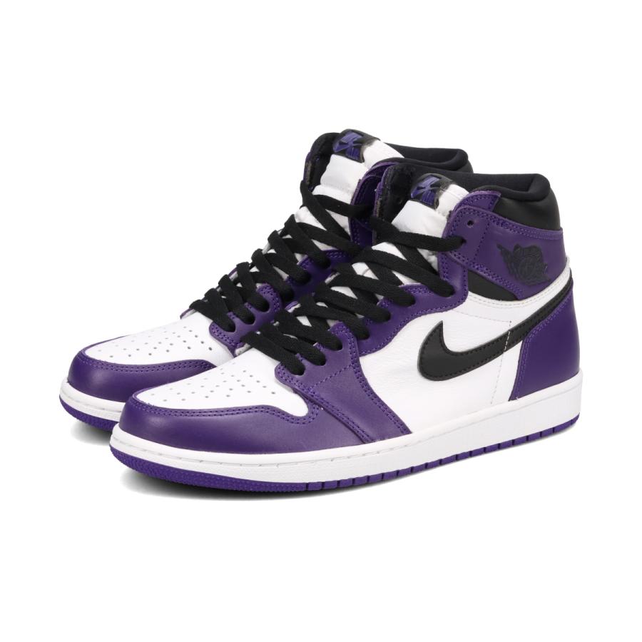 スニーカー メンズ ナイキ エア ジョーダン 1 レトロ ハイ Og Nike Air Jordan 1 Retro High Og Purple Black White 5550 500 5550 500 Lowtex Plus 通販 Yahoo ショッピング