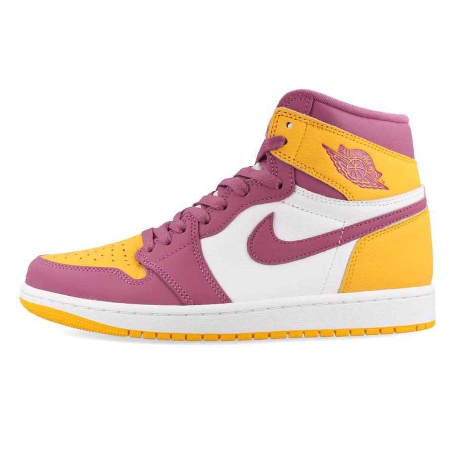 【ビッグサイズ】 NIKE AIR JORDAN 1 RETRO HIGH OG BROTHERHOOD ナイキ エア ジョーダン 1 レトロ ハイ OG UNIVERSITY GOLD/LIGHT BORDEAUX/WHITE 555088-706｜lowtex-plus｜04