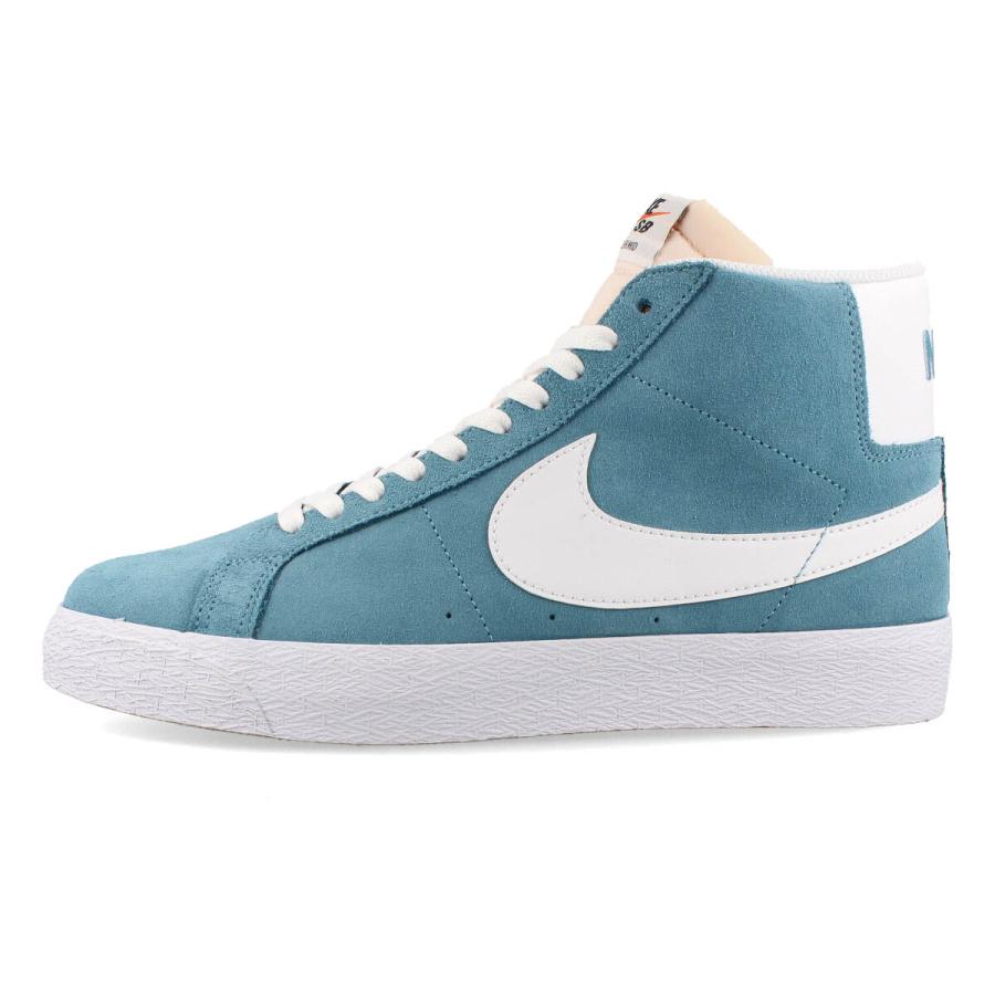 NIKE SB ZOOM BLAZER MID ナイキ SB ズーム ブレザー ミッド CERULEAN/WHITE/CERULEAN/WHITE 864349-404｜lowtex-plus｜04