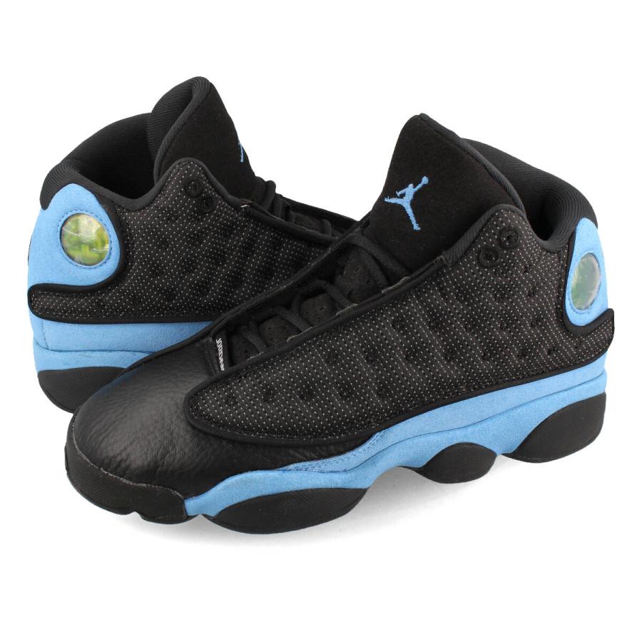 NIKE AIR JORDAN 13 RETRO GS 【UNC】 ナイキ エア ジョーダン 13 レトロ GS BLACK/UNIVERSITY BLUE/WHITE ブラック ブルー 海外限定 日本未発売モデル :884129-041:LOWTEX PLUS 通販 エアジョーダン AIR JORDAN 黒色 ブラック 青色 ブルー エアジョーダン