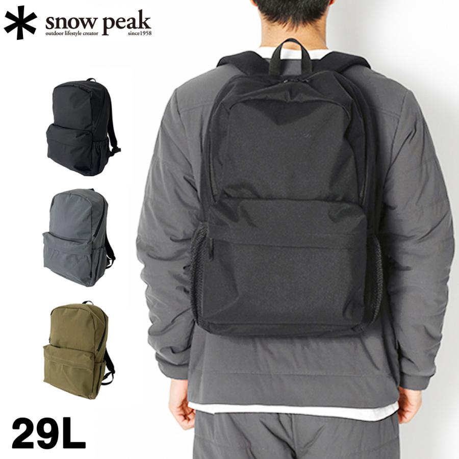 snow peak SNOW PEAK EVERYDAY USE BACKPACK 29L スノーピーク snow peak SNOW PEAK EVERYDAY USE BACKPACK 29L スノーピーク