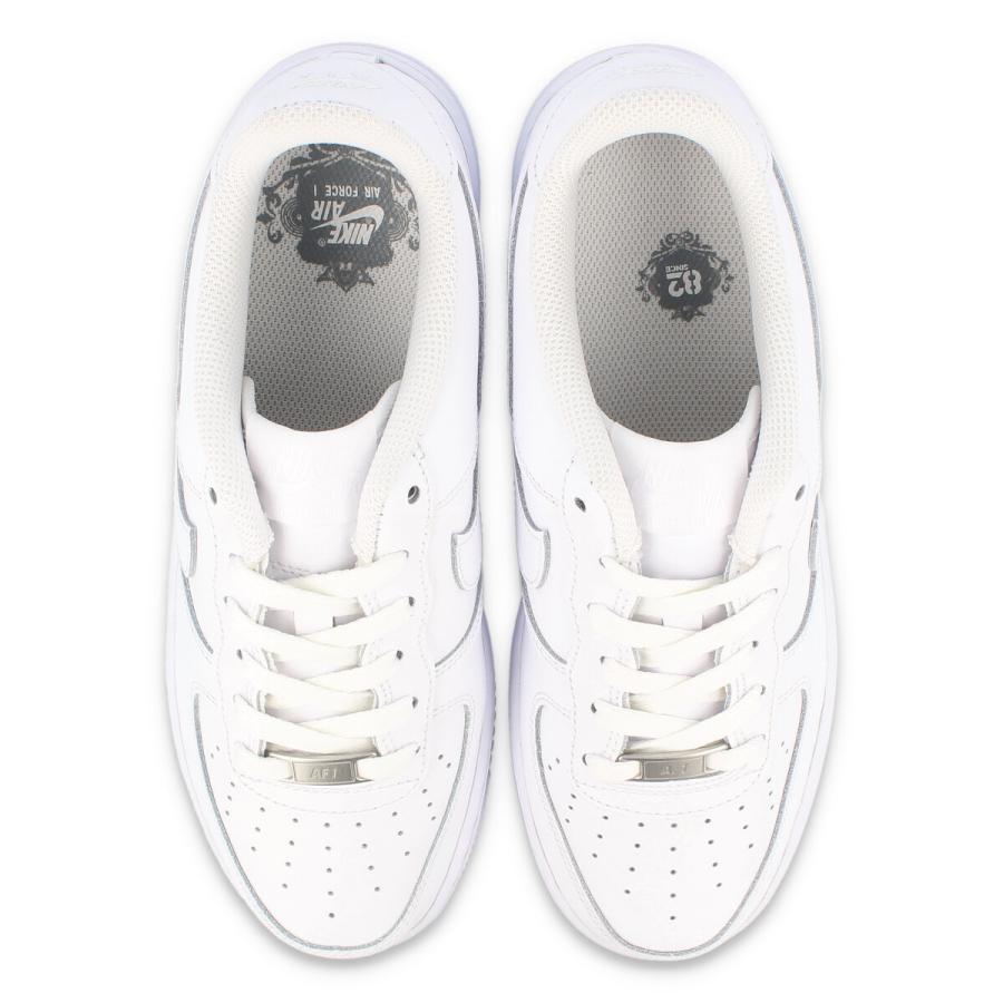 NIKE AIR FORCE 1 LE GS ナイキ エア フォース 1 LE GS WHITE/WHITE DH2920-111｜lowtex-plus｜02