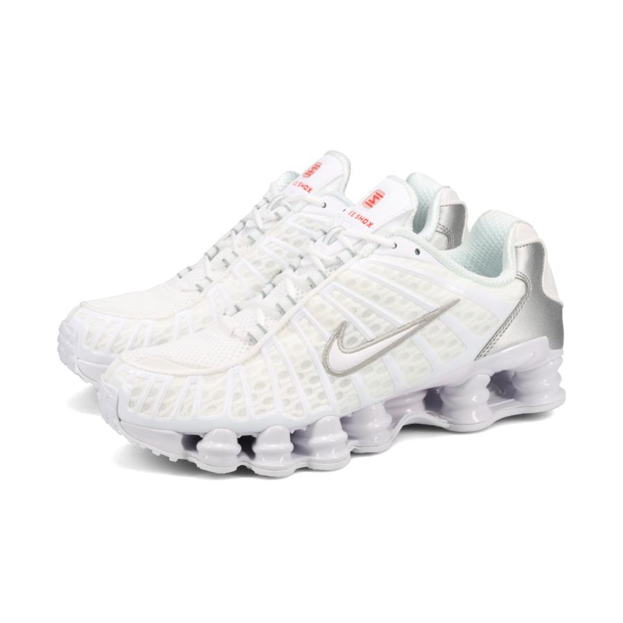 ショックス NIKE SHOX TL ナイキ メンズ WHITE/METALLIC SILVER/MAX