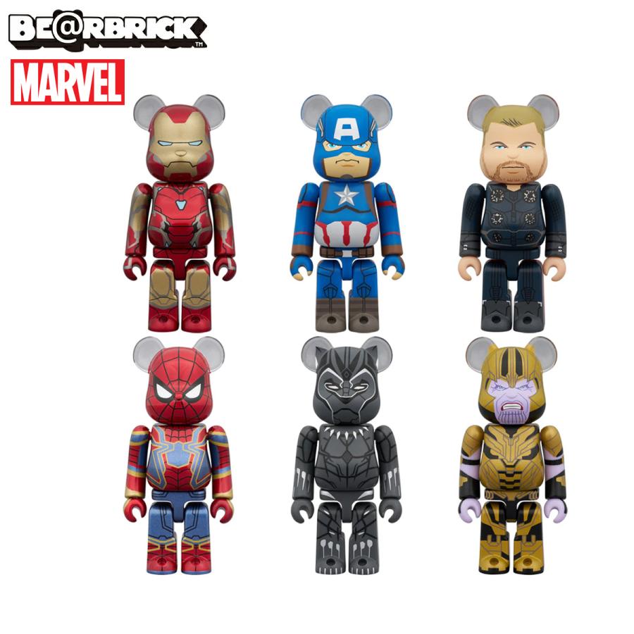MEDICOM TOY BE@RBRICK CHASE MARVEL INFINITY SAGA -1BOX (12個
