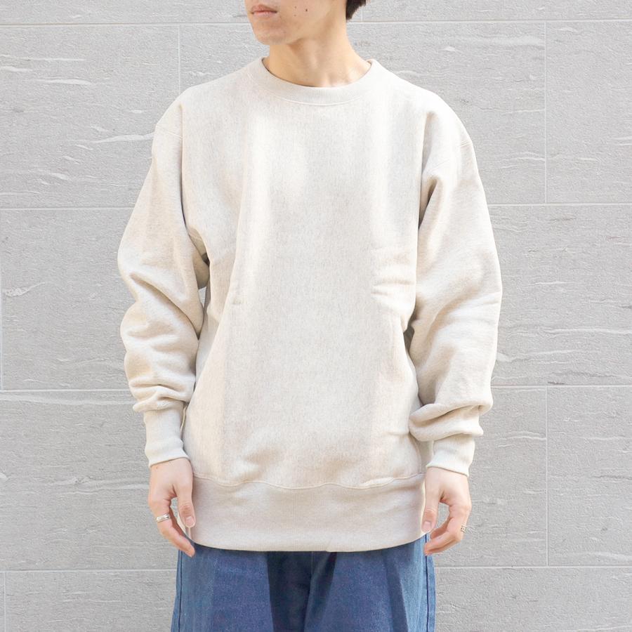 CHAMPION REVERSE WEAVE 2ND PATENT MODEL CREW NECK SWEAT チャンピオン クルーネック スウェットシャツ メンズ レディース GRAY グレー C3Q042｜lowtex-plus｜07