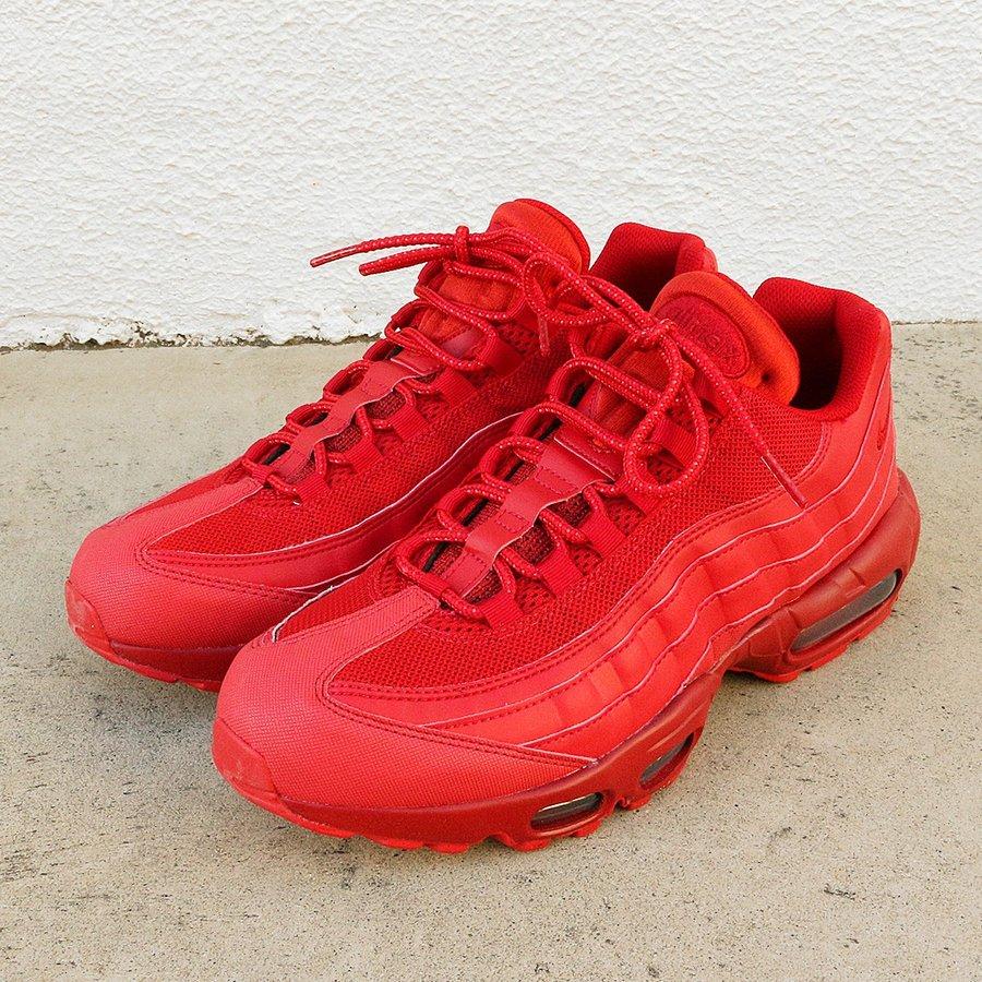 NIKE AIR MAX 95 ナイキ エア マックス 95 VARSITY RED/VARSITY RED cq9969-600｜lowtex-plus｜07