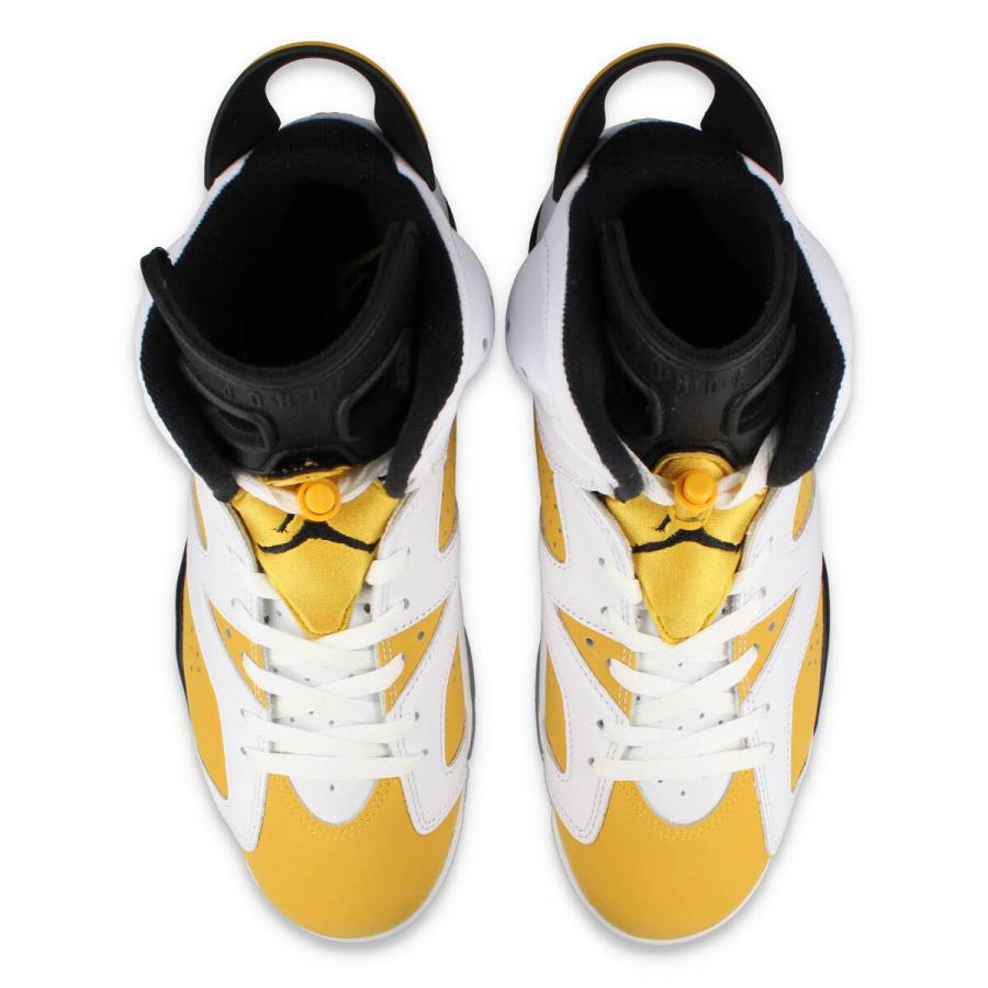 NIKE AIR JORDAN 6 RETRO ナイキ エア ジョーダン 6 レトロ メンズ WHITE/YELLOW OCHRE/BLACK イエロー CT8529-170｜lowtex-plus｜02