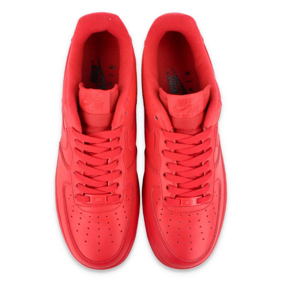 【ビッグ・スモールサイズ】 NIKE AIR FORCE 1 '07 LV8 1 ナイキ エア フォース 1 '07 LV8 1 UNIVERSITY RED/UNIVERSITY RED cw6999-600｜lowtex-plus｜02