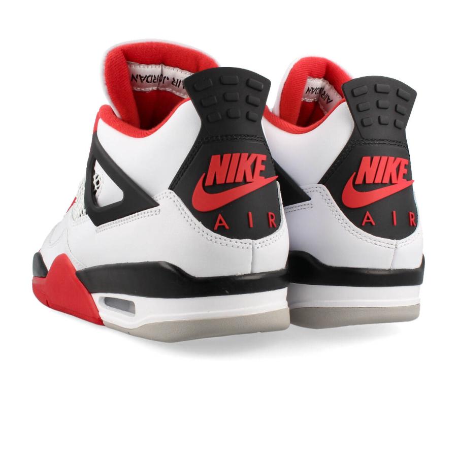 NIKE AIR JORDAN 4 RETRO ナイキ エア ジョーダン 4 レトロ WHITE/FIRE RED/BLACK/TECH GREY dc7770-160｜lowtex-plus｜03