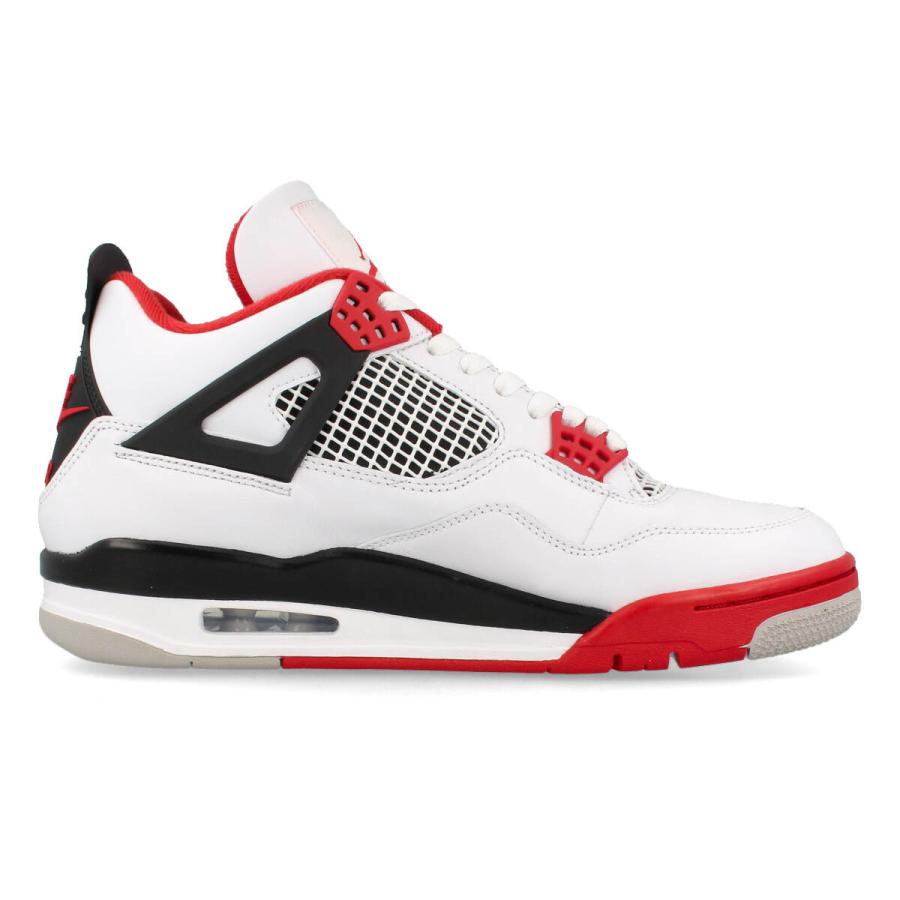 NIKE AIR JORDAN 4 RETRO ナイキ エア ジョーダン 4 レトロ WHITE/FIRE RED/BLACK/TECH GREY dc7770-160｜lowtex-plus｜05