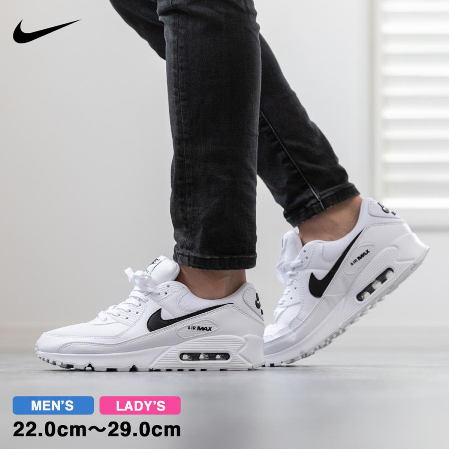 NIKE WMNS AIR MAX 90 ナイキ ウィメンズ エア マックス 90 WHITE/BLACK/WHITE dh8010-101｜lowtex-plus｜02