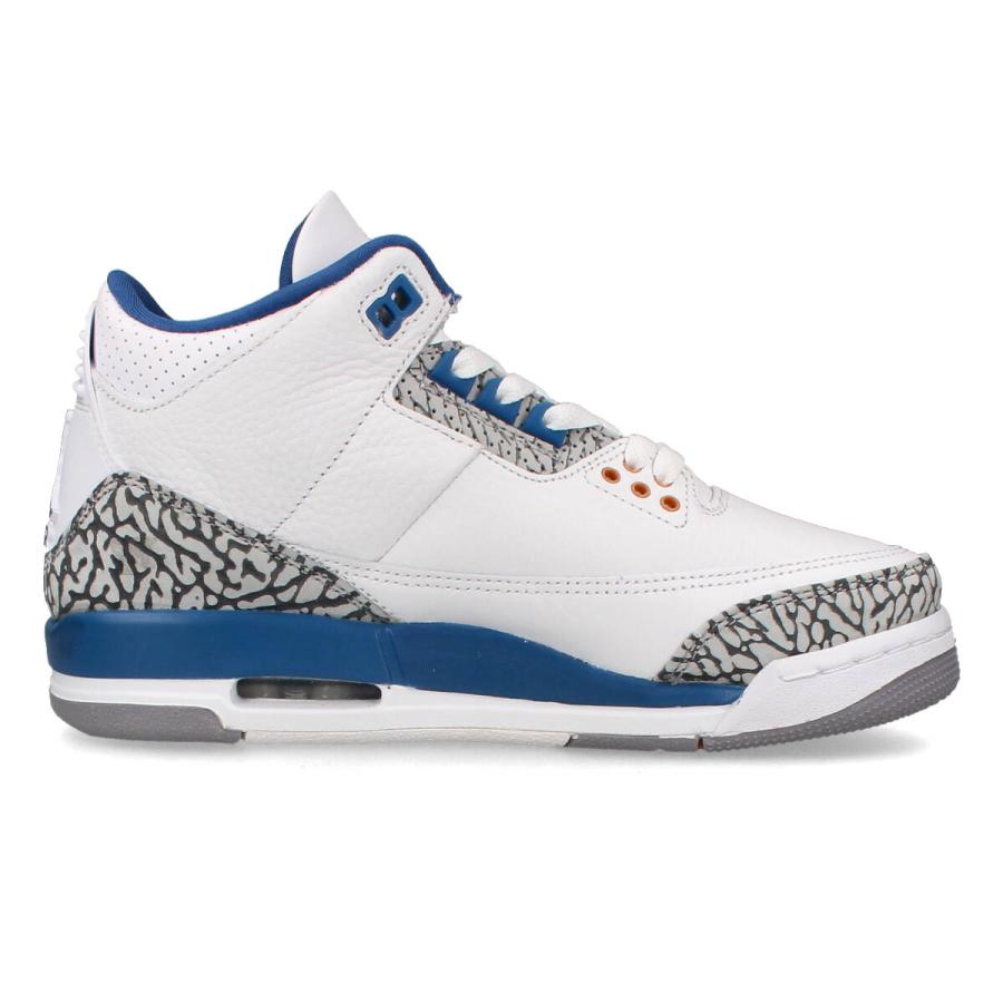 NIKE AIR JORDAN 3 RETRO GS ナイキ エアージョーダン 3 レトロ GS レディース WHITE/METALLIC COPPER/TRUE BLUE ホワイト dm0967-148｜lowtex-plus｜05