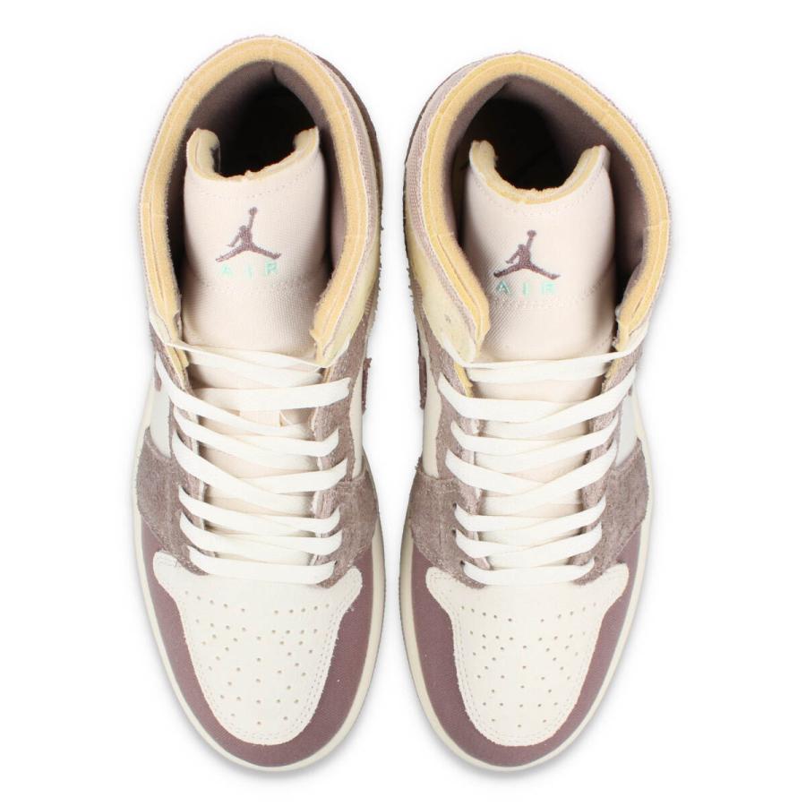 NIKE AIR JORDAN 1 MID SE CRAFT ナイキ エア ジョーダン 1 ミッド SE クラフト メンズ SAIL/TAUPE HAZE/FOSSIL STONE ブラウン dm9652-102｜lowtex-plus｜02