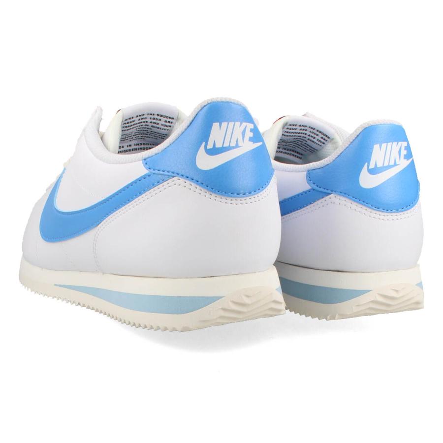 NIKE WMNS CORTEZ ナイキ ウィメンズ コルテッツ メンズ WHITE/UNIVERSITY BLUE/SAIL/TEAM ORANGE ホワイト dn1791-102｜lowtex-plus｜03