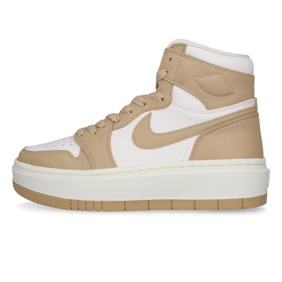 NIKE WMNS AIR JORDAN 1 ELEVATE HIGH ナイキ ウィメンズ エア ジョーダン 1 エレベート ハイ メンズ WHITE/DESERT/SAIL ベージュ dn3253-121｜lowtex-plus｜04