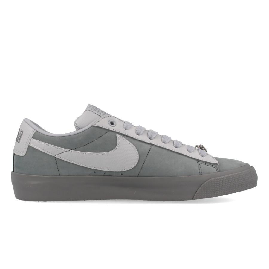 NIKE SB ZOOM BLAZER LOW QS 【FORTY PERCENT AGAINST RIGHTS】 ナイキ SB ズーム ブレーザー ロー QS COOL GREY/WOLF GREY dn3754-001｜lowtex-plus｜05