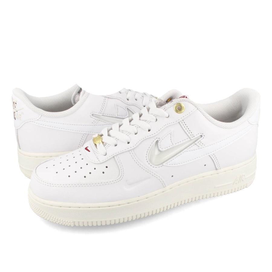 NIKE AIR FORCE 1 '07 PRM ナイキ エア フォース 1 07 プレミアム WHITE/WHITE/SAIL/TEAM RED  ホワイト シルバー : dq7664-100 : LOWTEX PLUS - 通販 - Yahoo!ショッピング